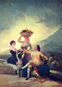 Francisco de Goya The Vintage oil on canvas